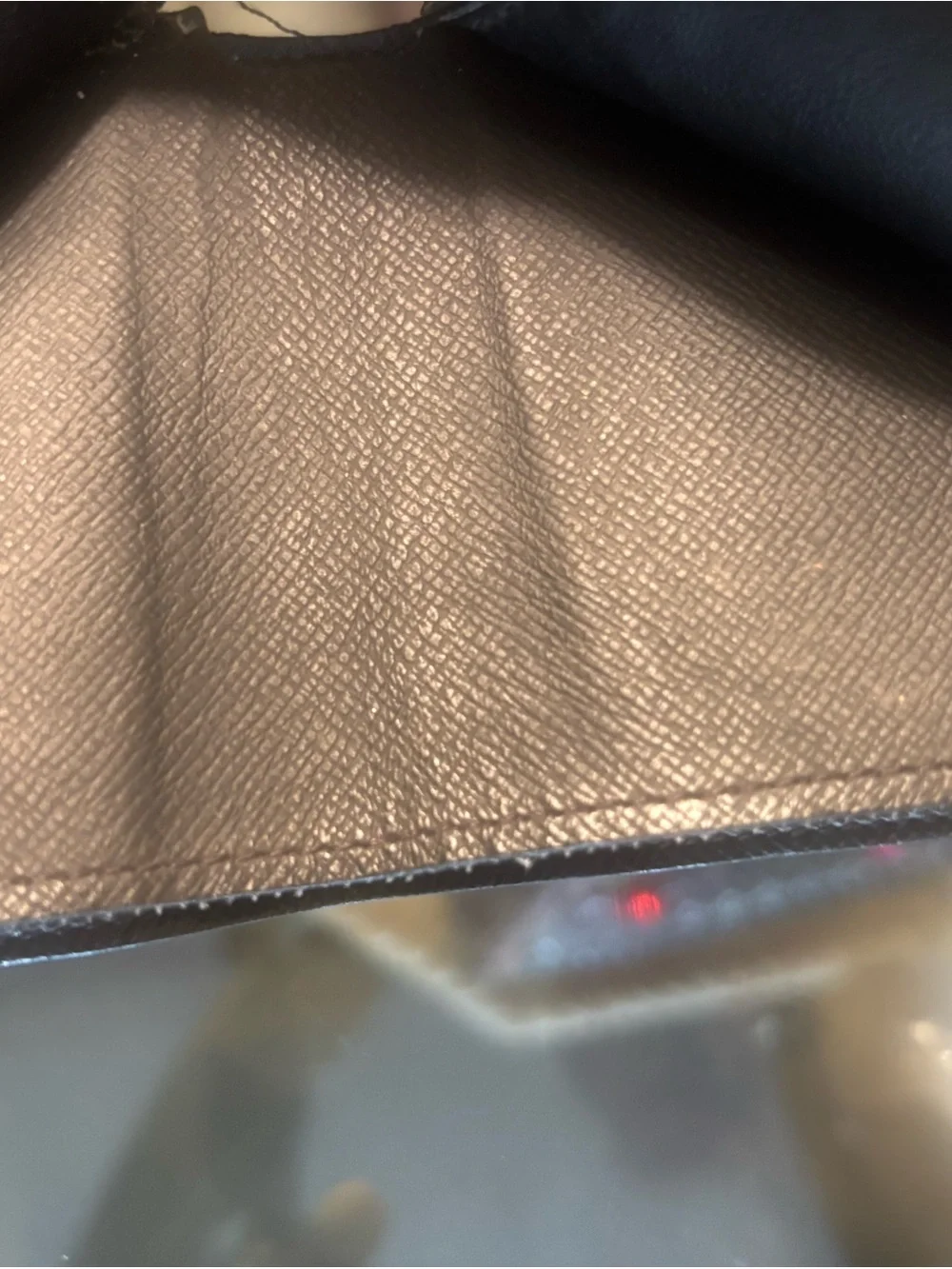 Vintage Authentic Louis Vuitton BiFold Wallet in Damier Graphite Canvas